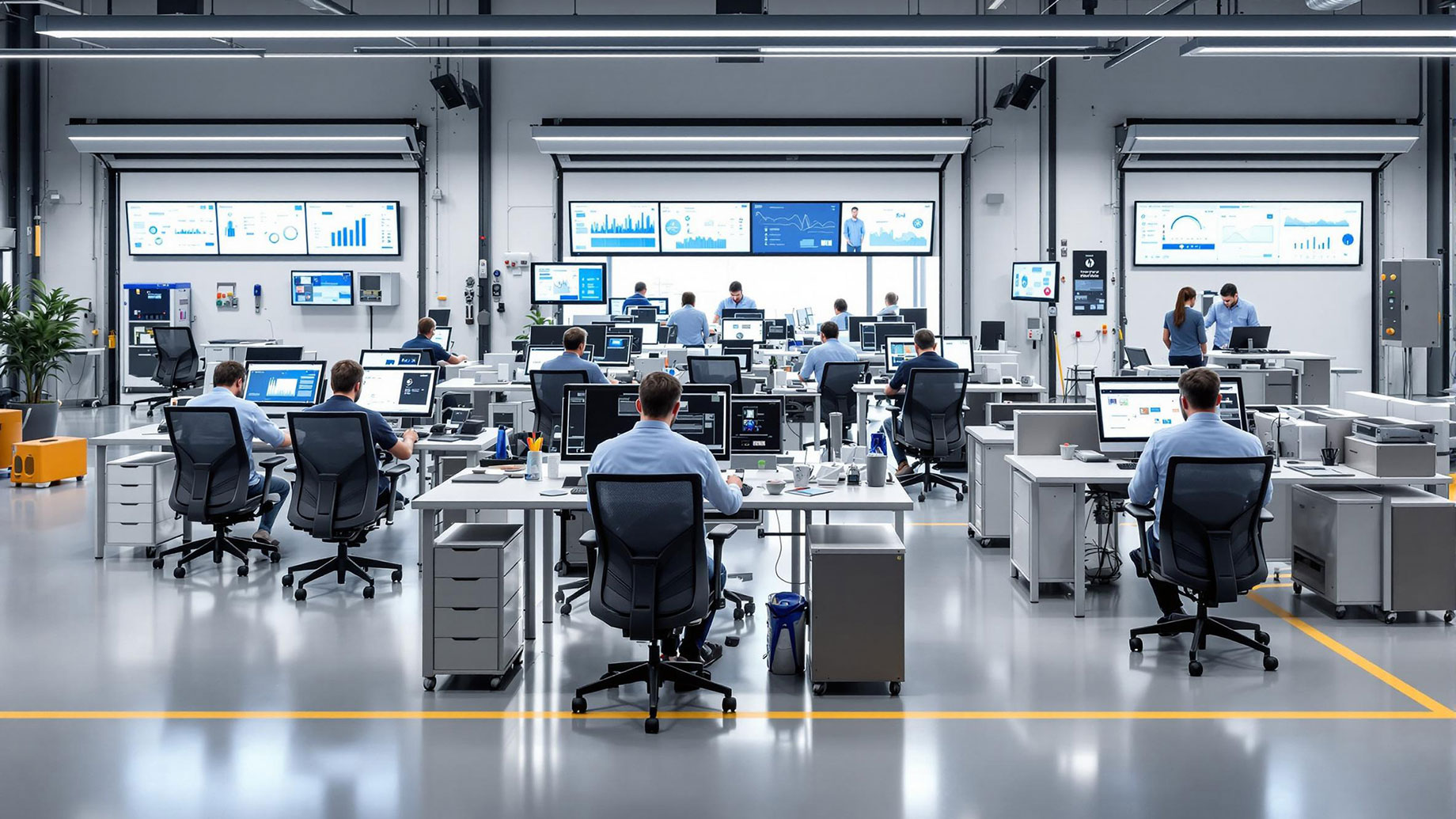 smart facility design, boost productivity workplaces, attract talent offices, entrepreneurial office design, innovative workplace solutions, commercial space optimization, productivity enhancement strategies, talent attraction workplaces, smart building design, office productivity tools