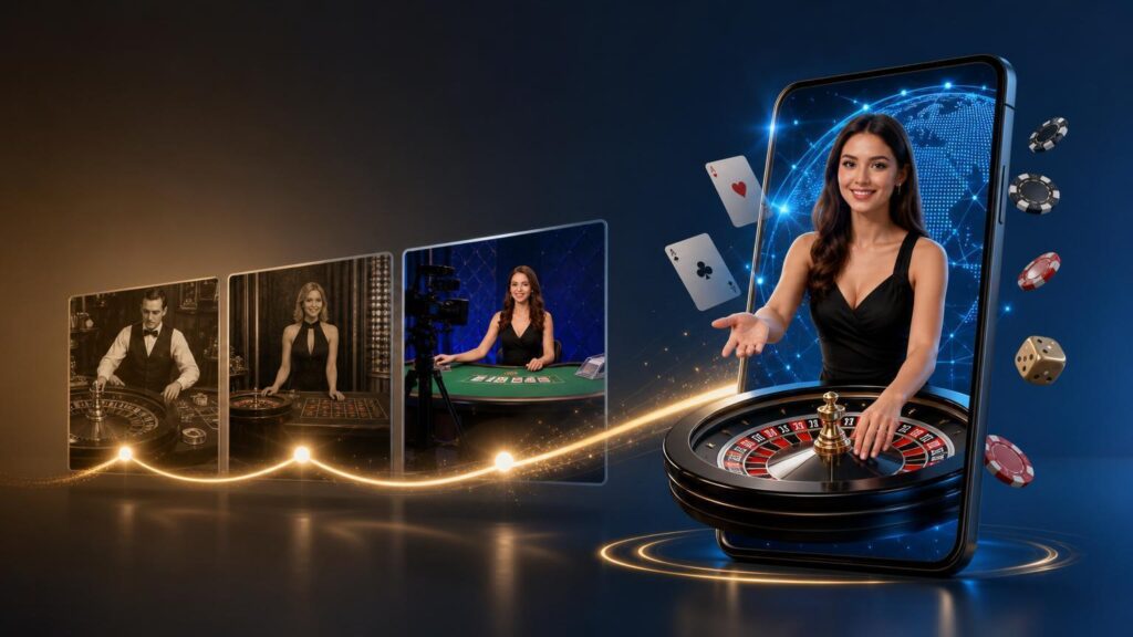 Live casino evolution
