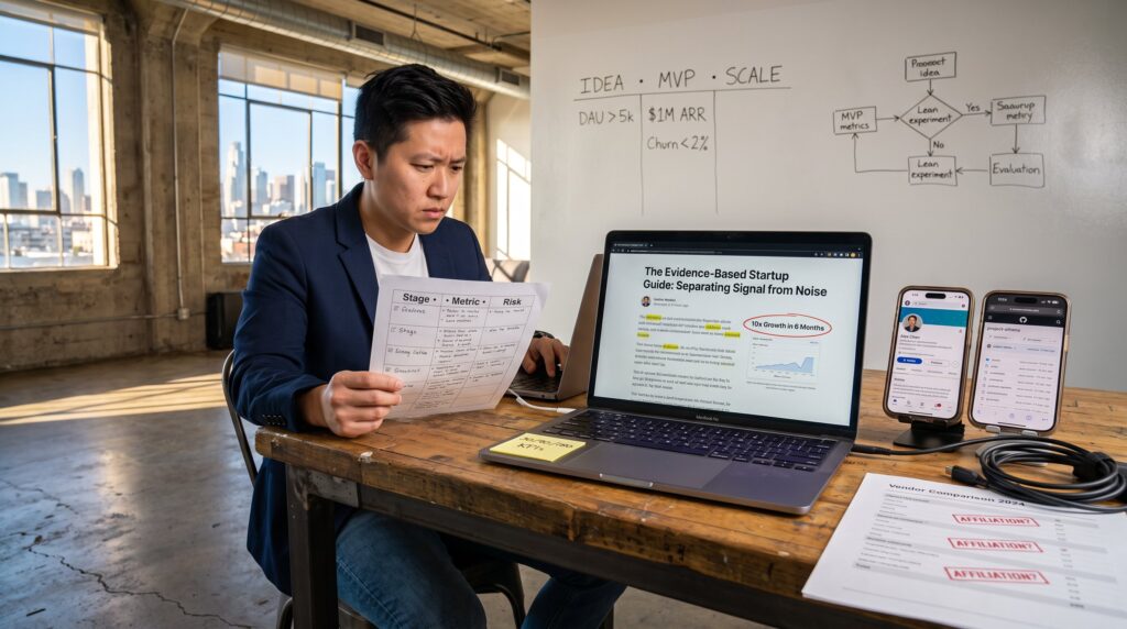 How to Evaluate Online Guidance for Building a Tech Venture